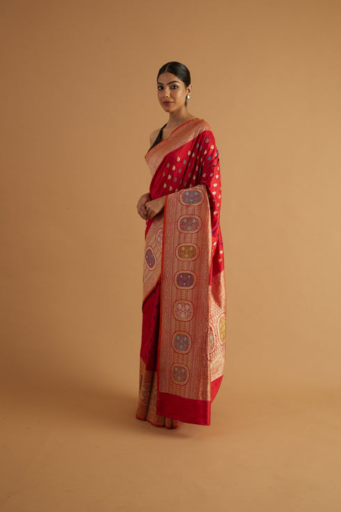 Rajkot Handwoven Silk Saree