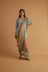 Veronica Tricolor Drape Saree