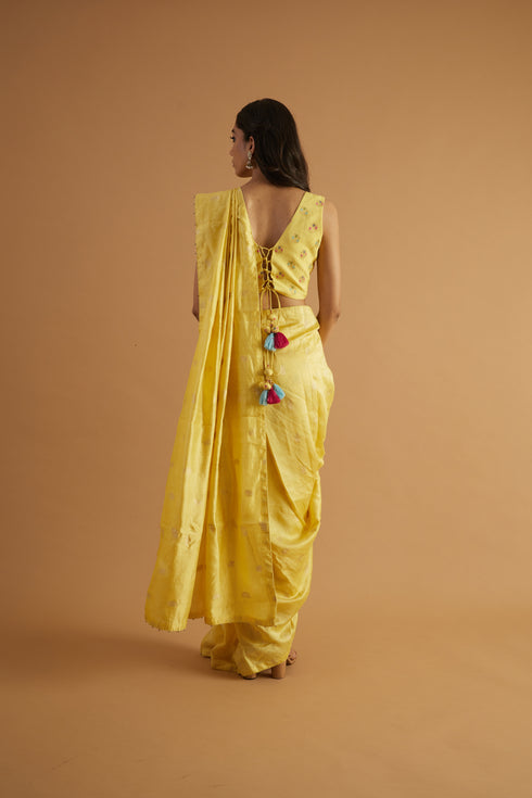 Tulipa Silk Drape Saree