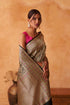 Gardenia Handwoven Silk Saree