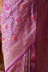 Lilac Handwoven Silk Saree