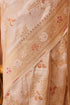 Jasmine Handwoven Silk Saree