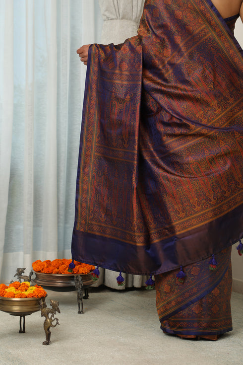 Dras Jamwar Silk Saree