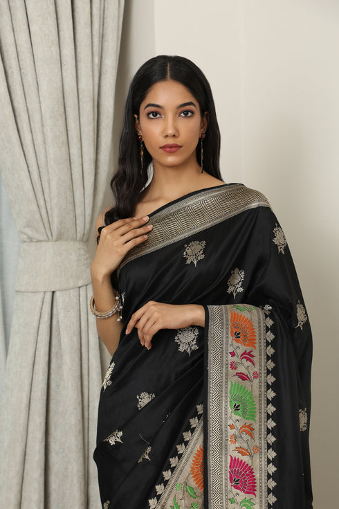 Vellore Handwoven Silk Saree