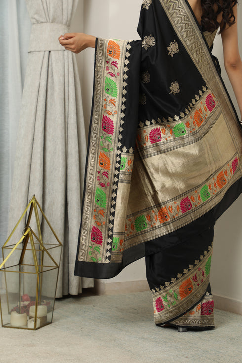 Vellore Handwoven Silk Saree