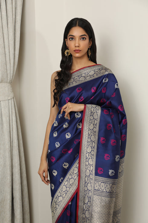 Cuttack Handwoven Silk Saree