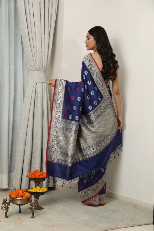 Cuttack Handwoven Silk Saree