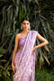Fuchsia Silk Drape Saree