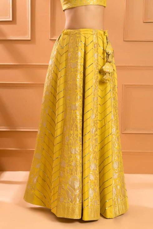 Amber Embroidered Lehenga Set