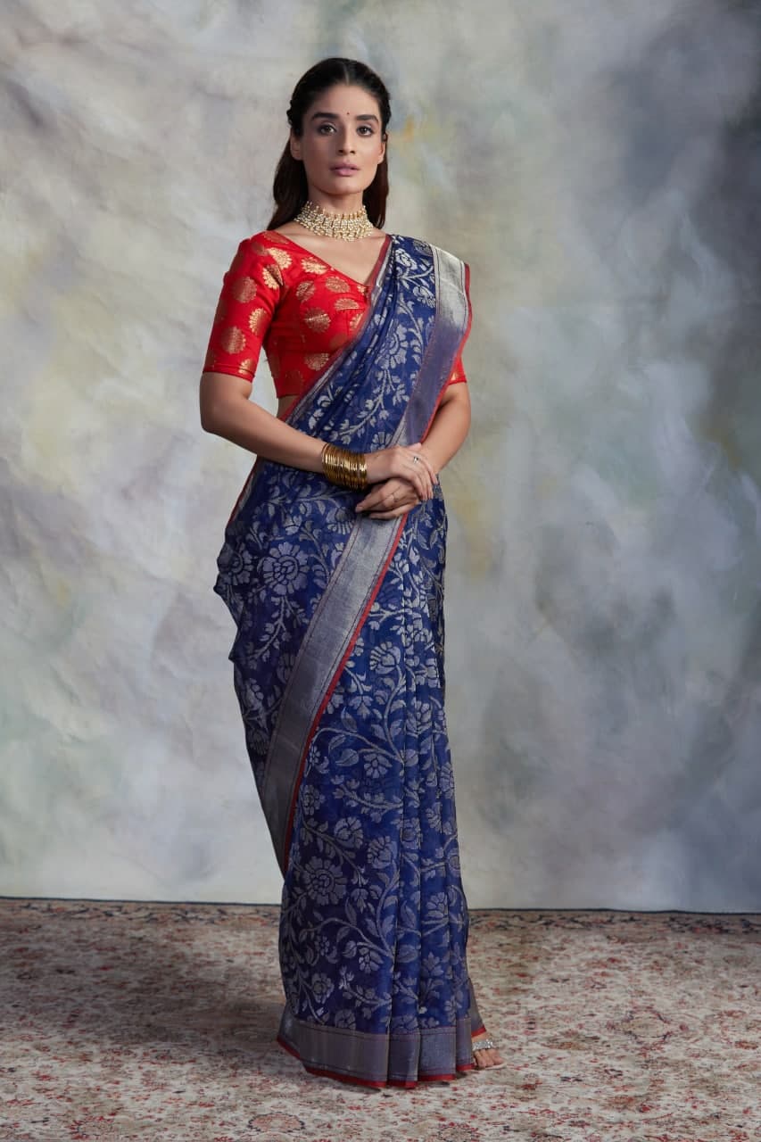 Nithya-Anisha Saree