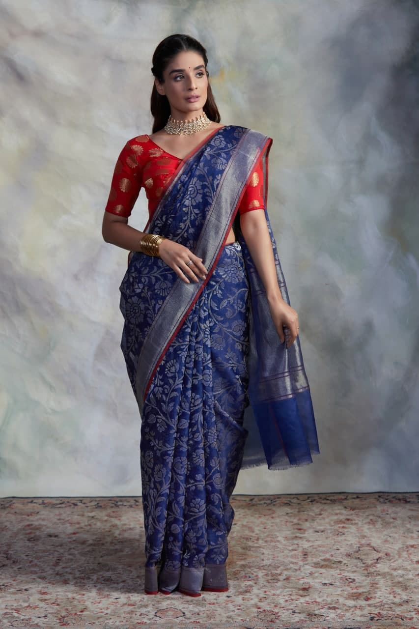 Nithya-Anisha Saree